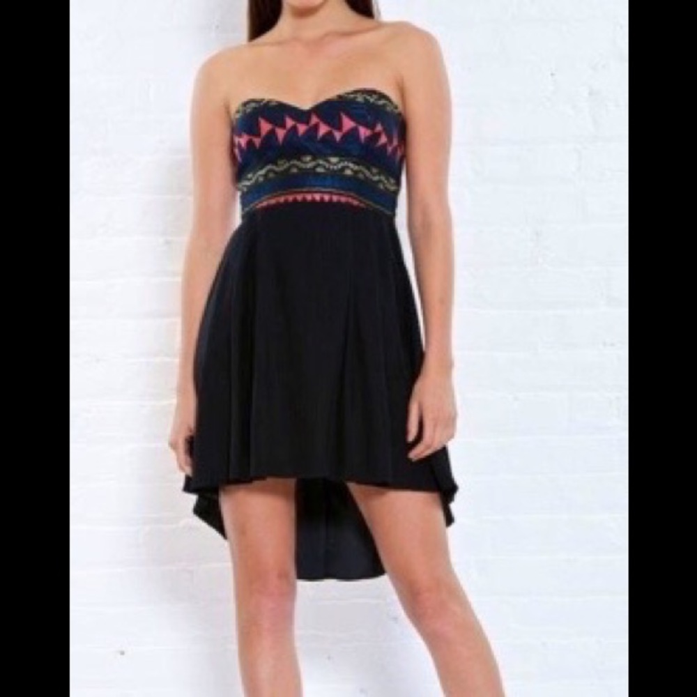 Parker strapless dress